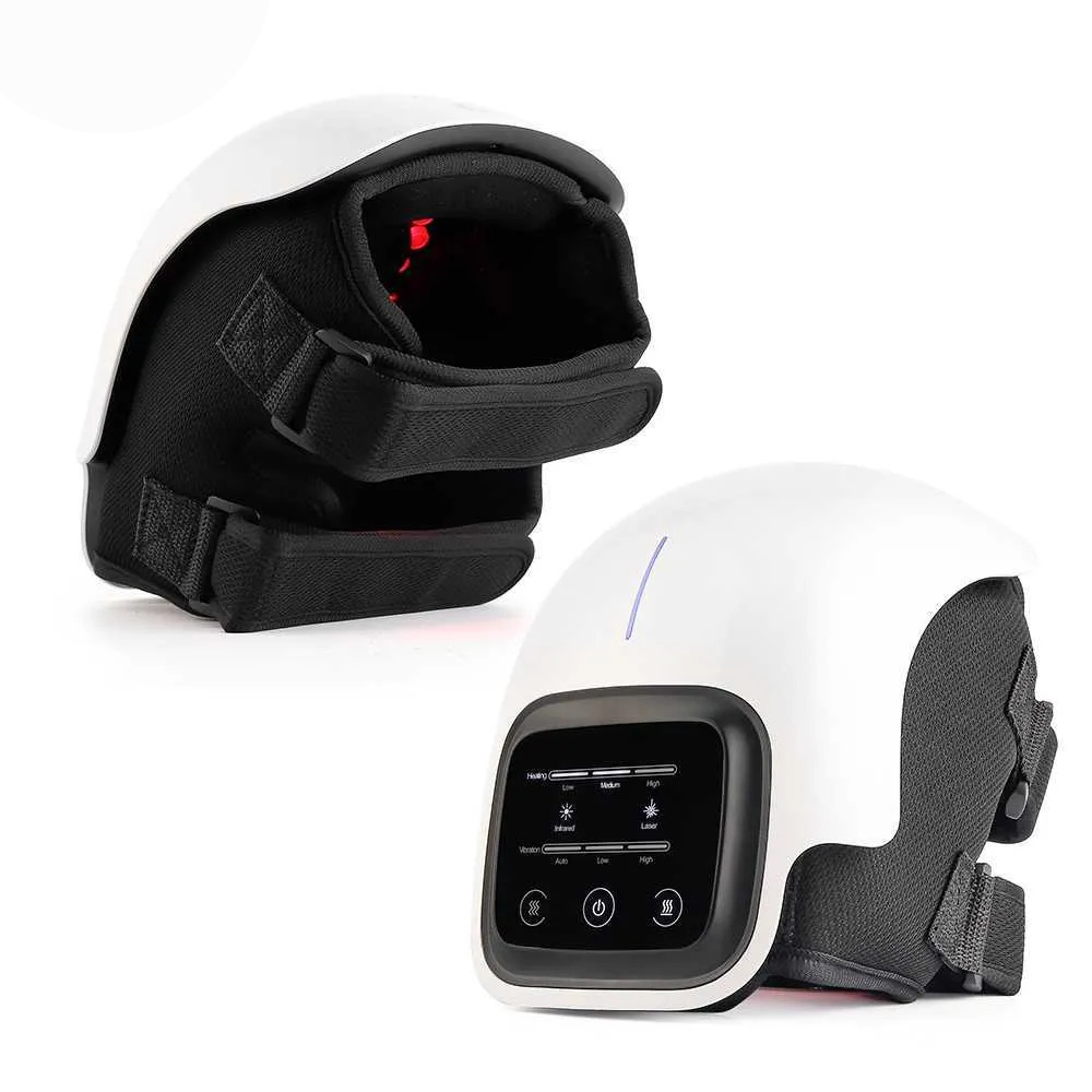 3-in-1 knee therapy device – wireless infrared, laser & vibration therapy